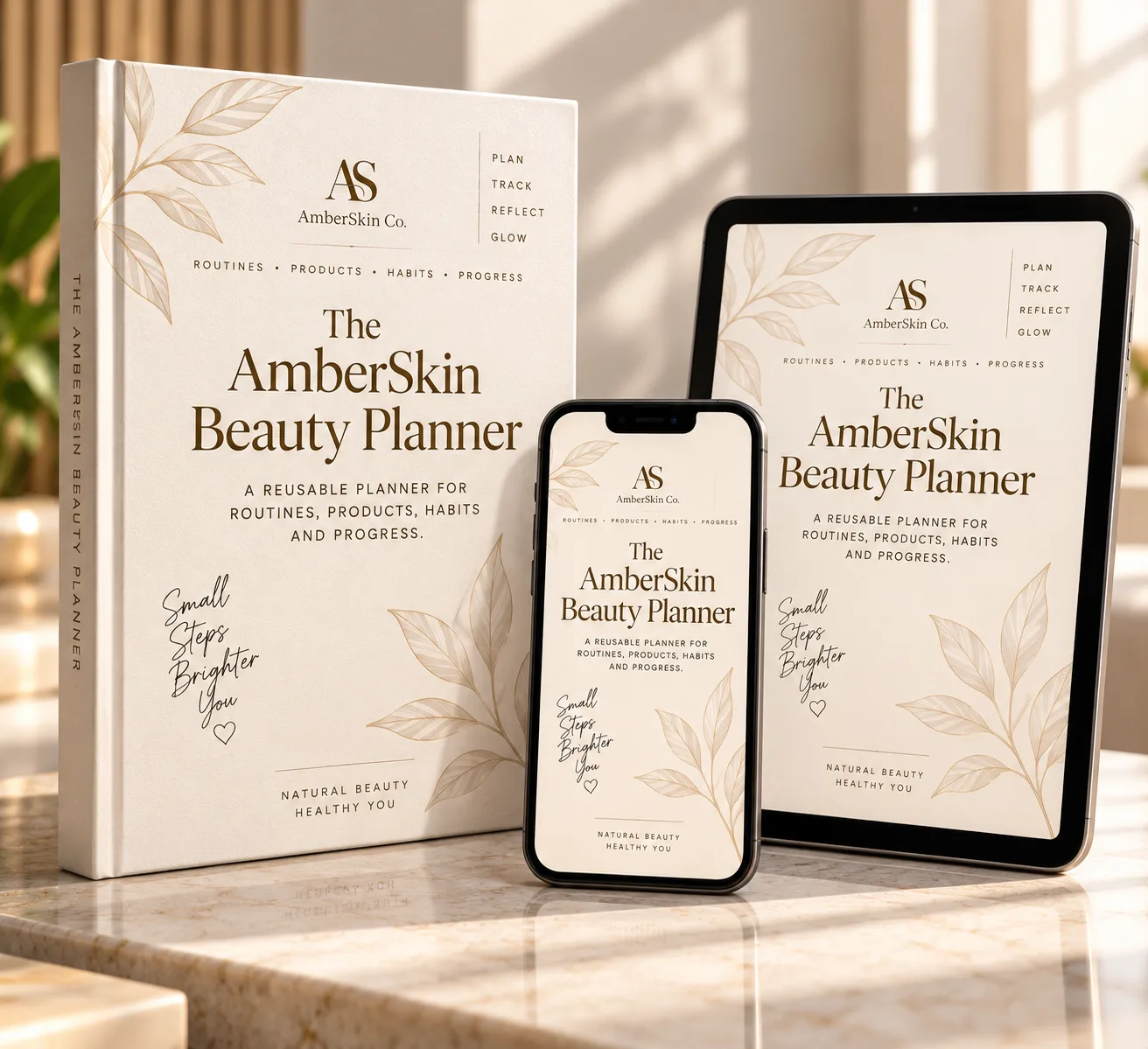 The AmberSkin Beauty Planner