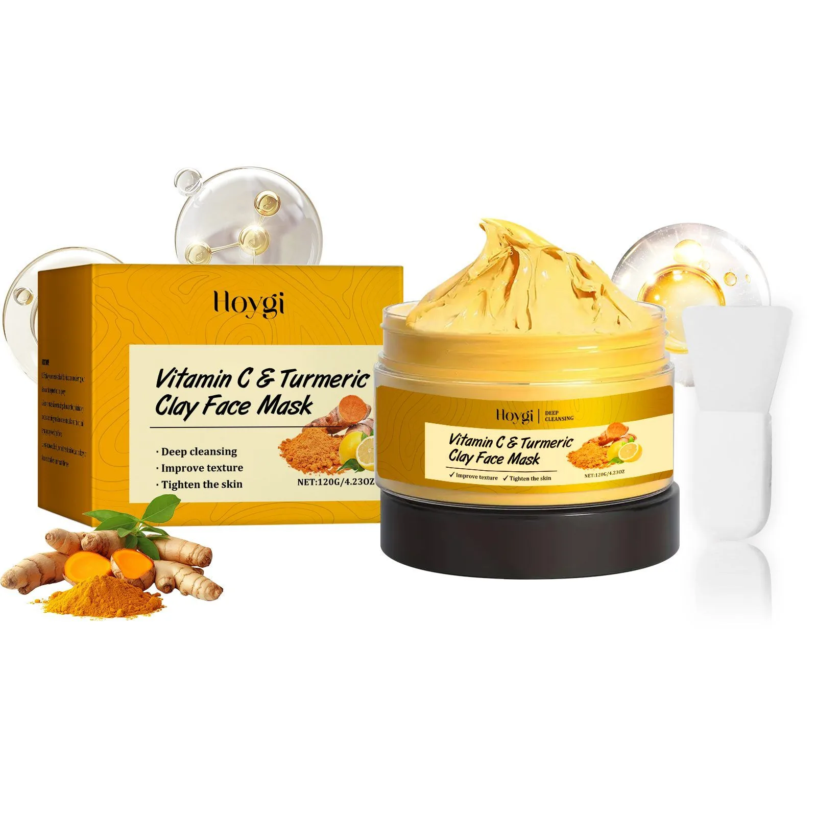 Vitamin C & Turmeric Clay Face Mask