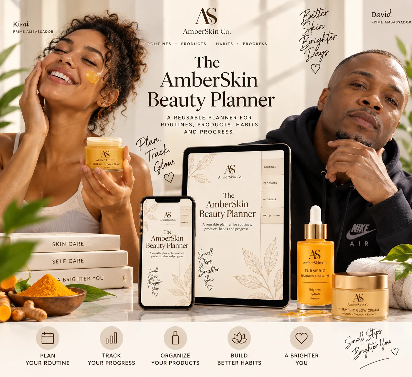 The AmberSkin Beauty Planner