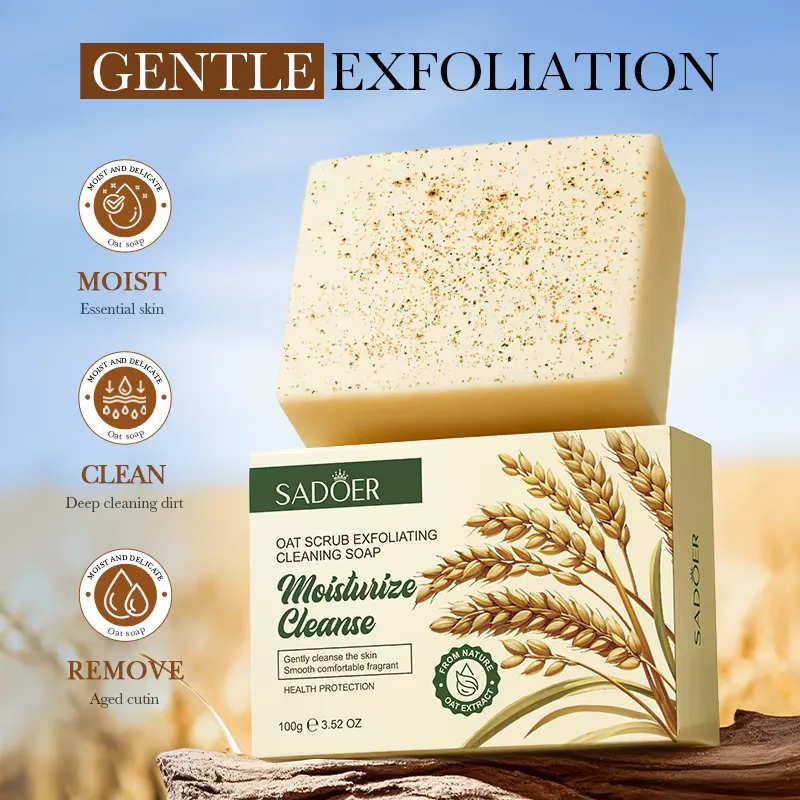 Oat Scrub Cleansing Bar