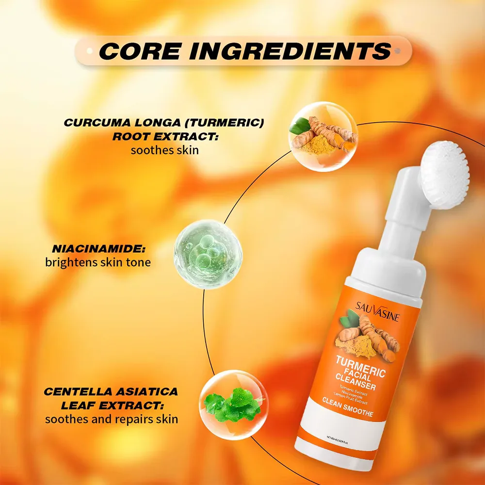 Turmeric & Niacinamide Cleansing Foam