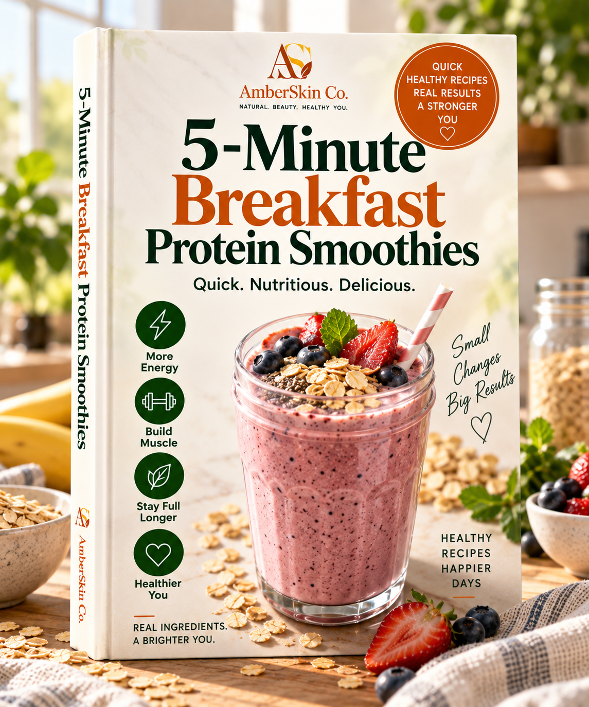 5-Minute Breakfast Protein Smoothies